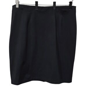 Eileen Fisher Midi Pencil Skirt Plus Size 3X Pointe‎ Knit Classic Thick Stretch